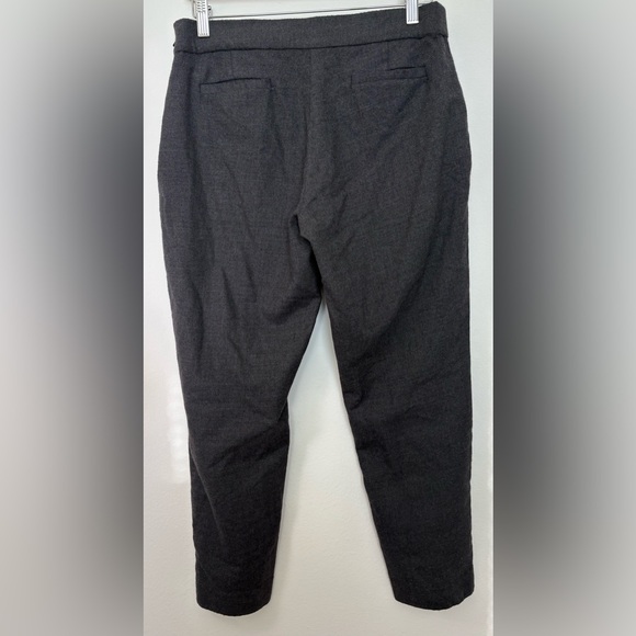 Eileen Fisher women’s 97% Wool Dark Grey Straight Leg Trousers Size 10 Sku 171 - Picture 8 of 9